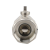 DN40 two-way Valve Body Pipe thread G Stainless steel