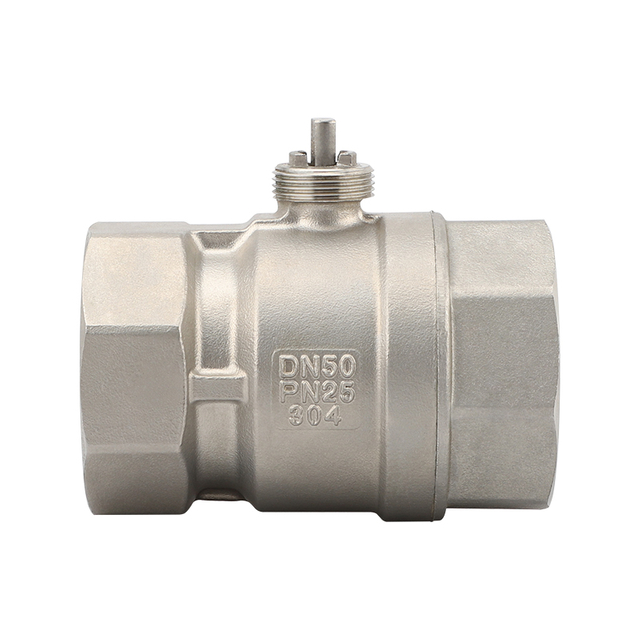 DN50 two-way Valve Body Pipe thread G Stainless steel