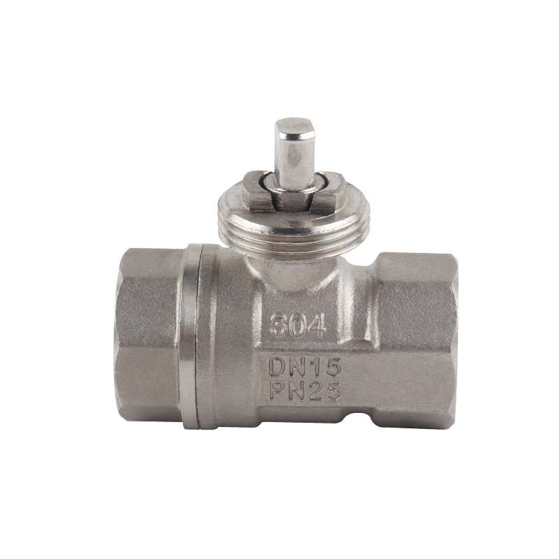 DN15 two-way Valve Body Pipe thread G Stainless steel