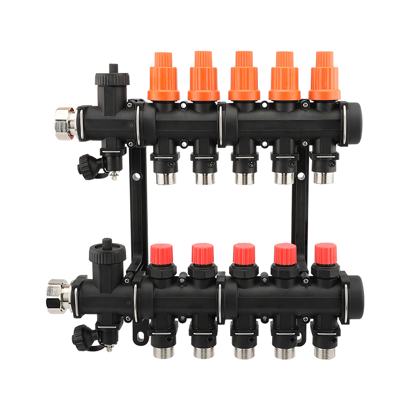 Hvac floor heating water pipes