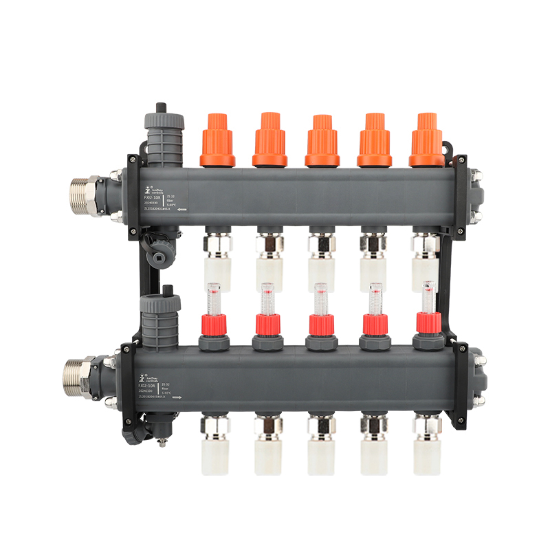 A manifold with an electric heating actuator