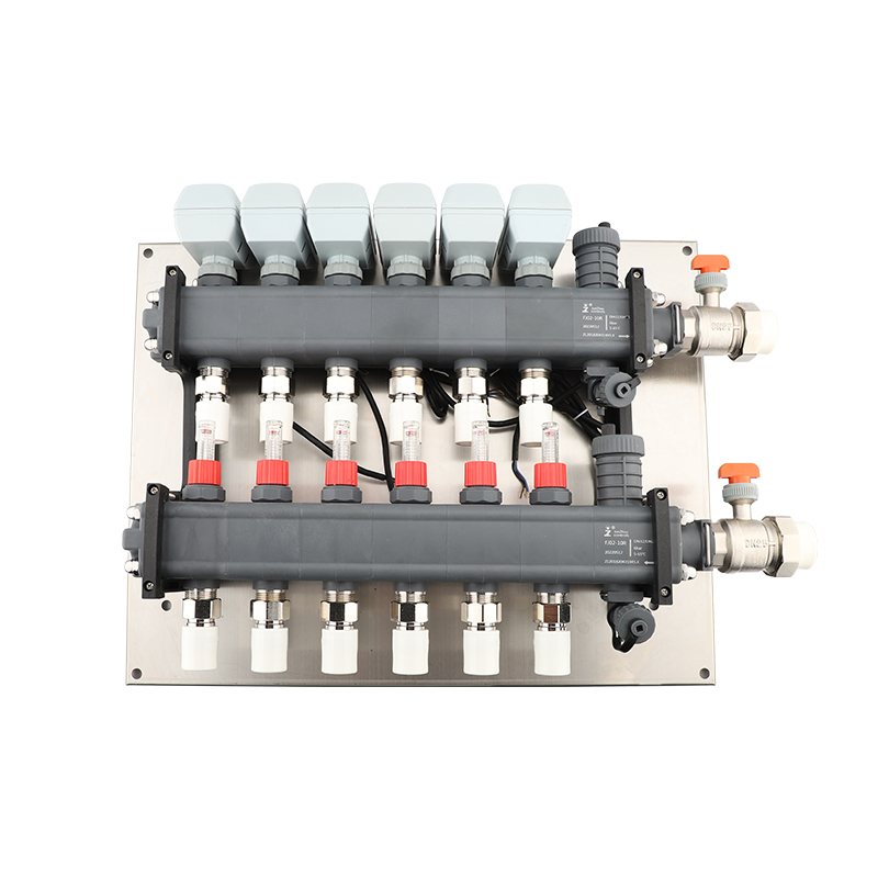 A manifold with an electric heating actuator