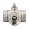 DN20 Three-way Stainless steel