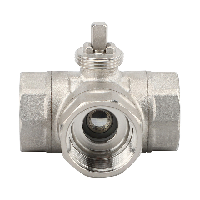 DN20 Three-way Stainless steel