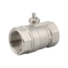 DN40 two-way Valve Body Pipe thread G Stainless steel