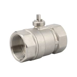 DN40 two-way Valve Body Pipe thread G Stainless steel