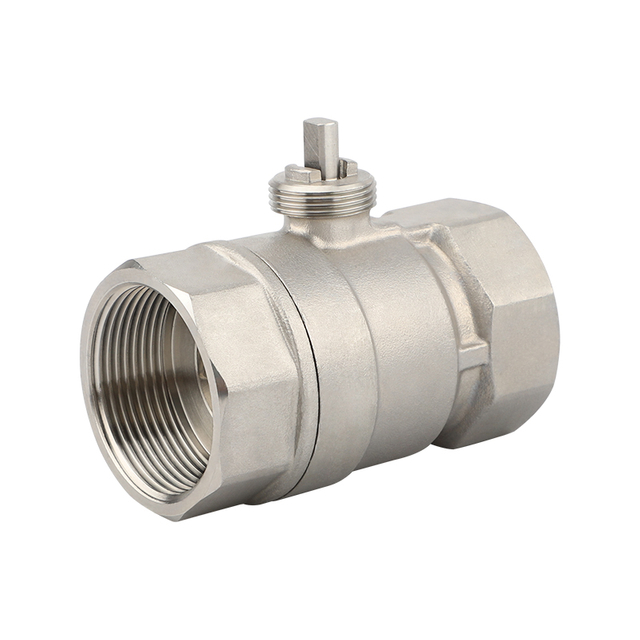 DN40 two-way Valve Body Pipe thread G Stainless steel