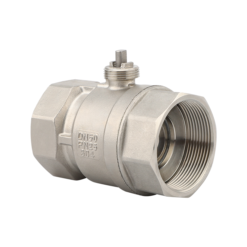DN50 two-way Valve Body Pipe thread G Stainless steel