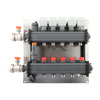 The water manifold of the floor heating system is equipped with a pressure difference bypass device