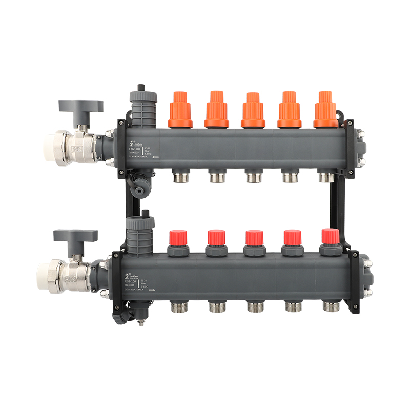 A manifold with an electric heating actuator