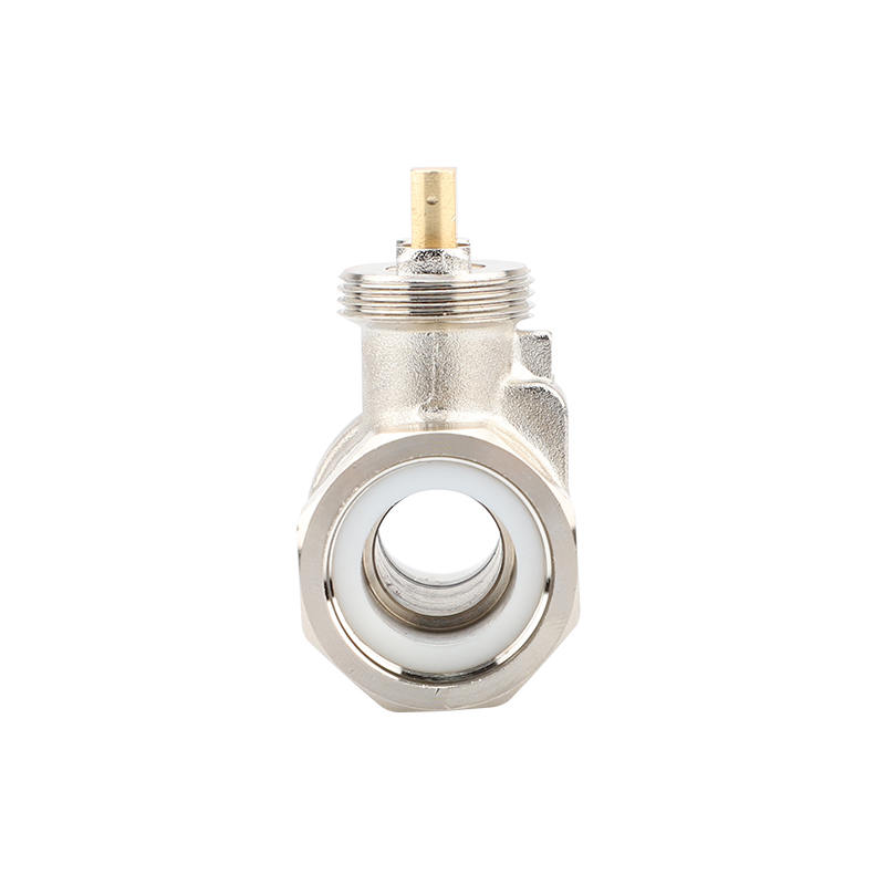 DN15 two-way Valve Body Pipe thread G Nickel plated brass