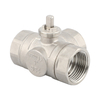 DN20 Three-way Stainless steel