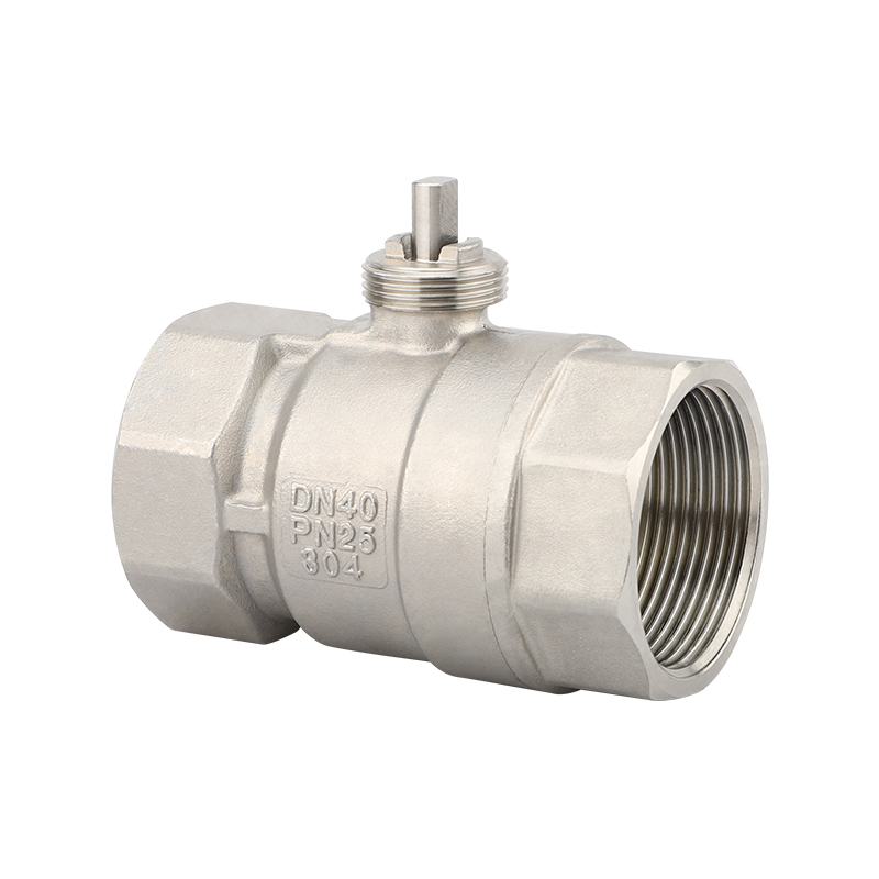 DN40 two-way Valve Body Pipe thread G Stainless steel