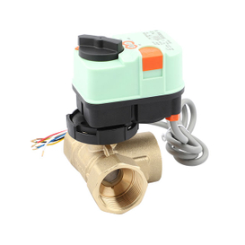 Electric analog ball valve actuator