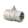 DN40 two-way Valve Body Pipe thread G Stainless steel