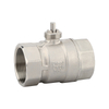 DN40 two-way Valve Body Pipe thread G Stainless steel