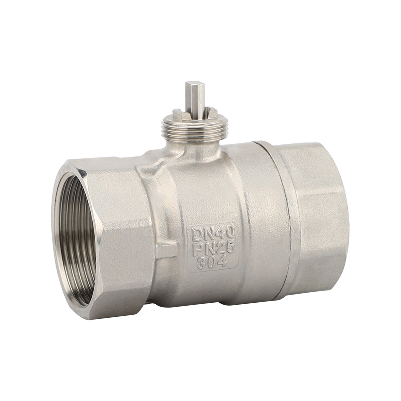 DN40 two-way Valve Body Pipe thread G Stainless steel