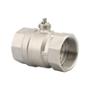 DN50 two-way Valve Body Pipe thread G Stainless steel