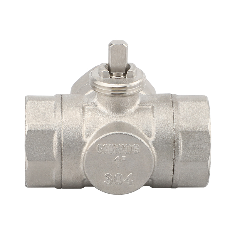 DN20 Three-way Stainless steel