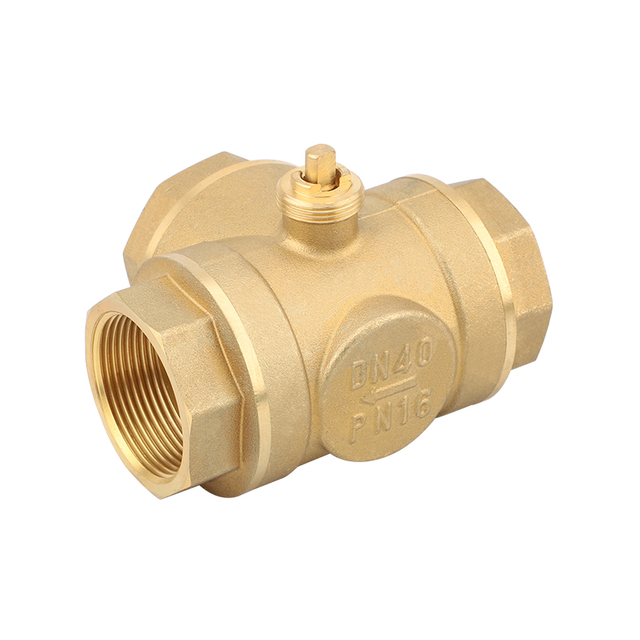DN40 tee valve body Pipe thread G