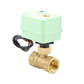 Electric actuator ball valve