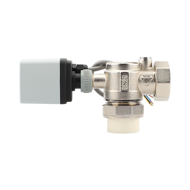 Floor heating manifold Angle valve