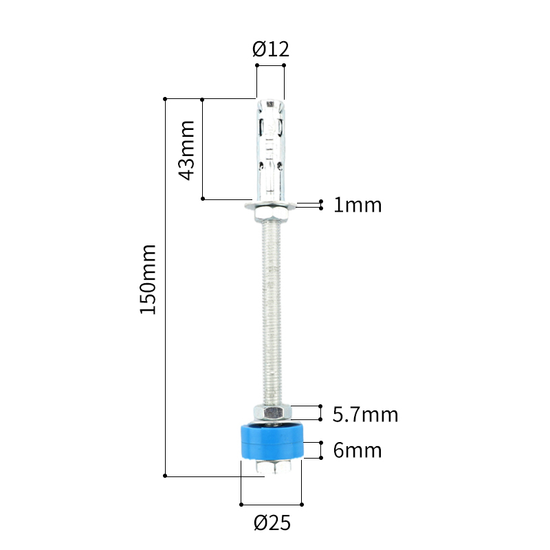 shockproof expansion screw